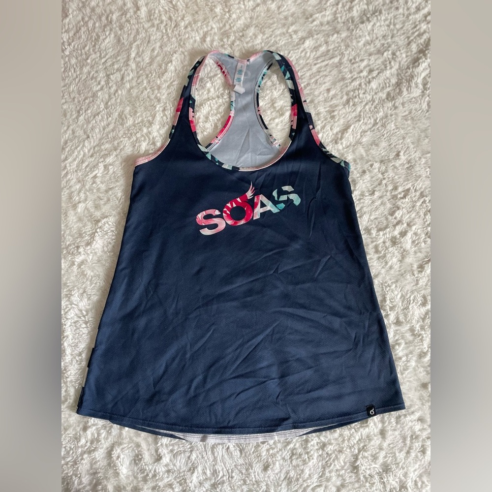 SOAS women's small athletic tank top